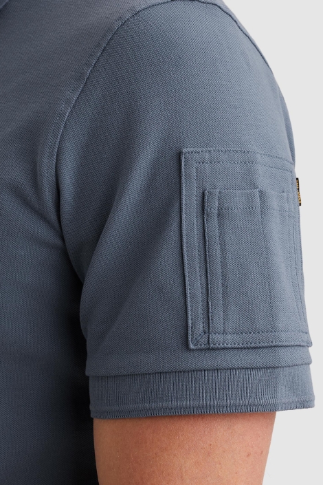 PME legend blauwe heren polo | Unique Selling Point