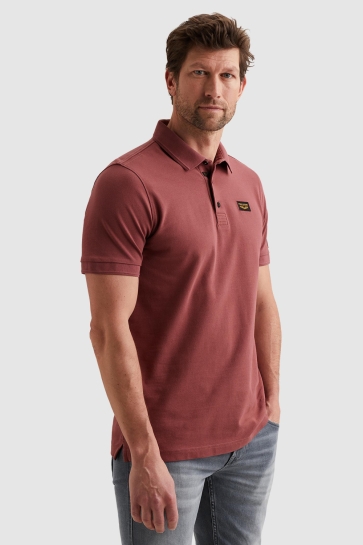 PME legend short sleeve polo american classic Bordeaux