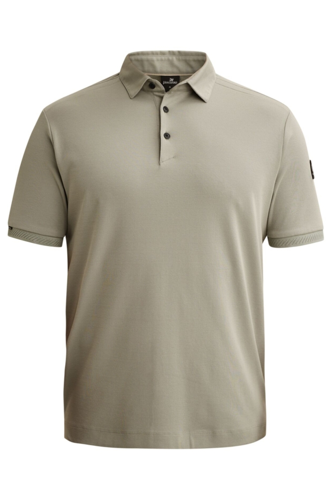 Vanguard groene heren polo | Vooraanzicht
