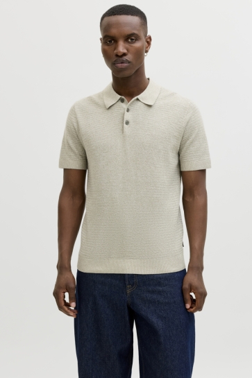 Jack & Jones jprbluriley knit polo ss sn Groen
