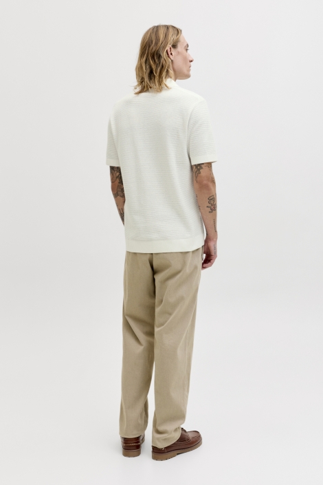 Jack & Jones witte heren polo | Model