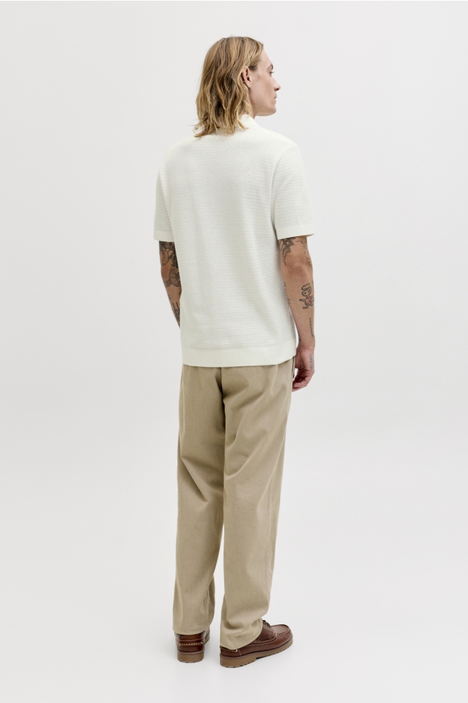 Jack & Jones witte heren polo | Model