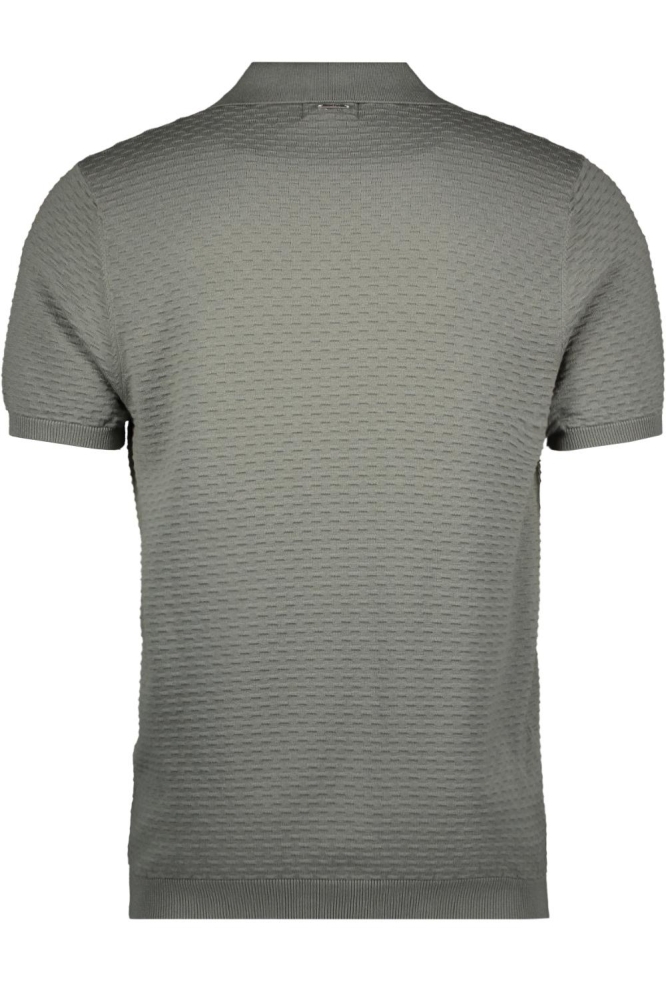 Antony Morato groene heren polo | Achteraanzicht