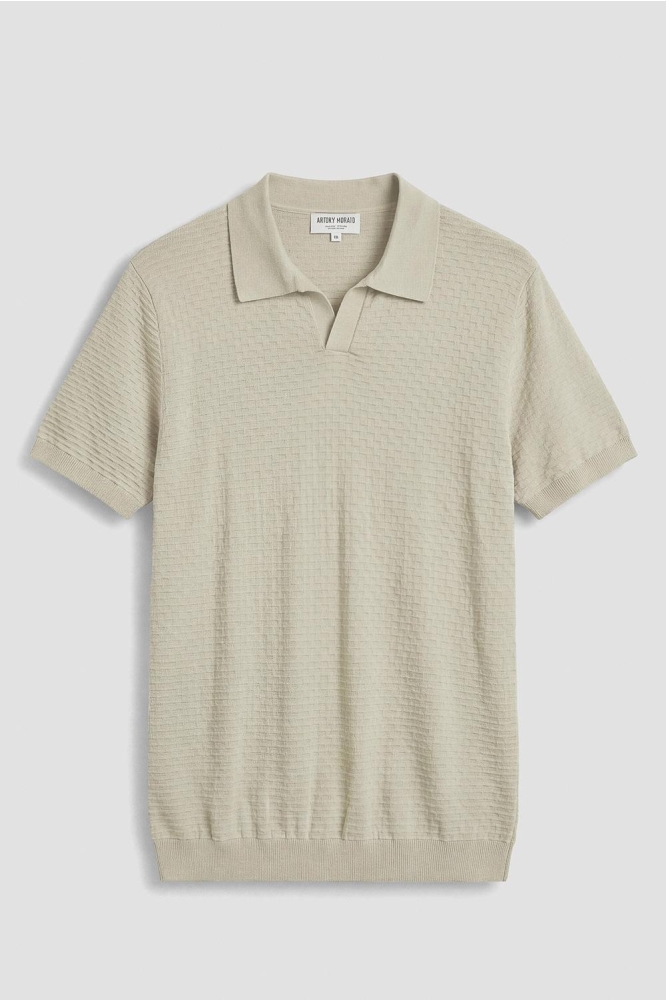 Antony Morato beige heren polo |