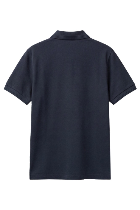 Antony Morato blauwe heren polo | Achteraanzicht