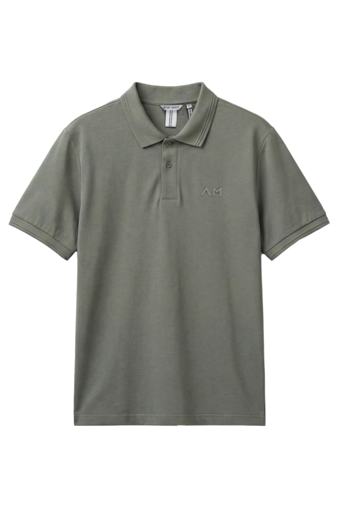 Antony Morato groene heren polo | Vooraanzicht