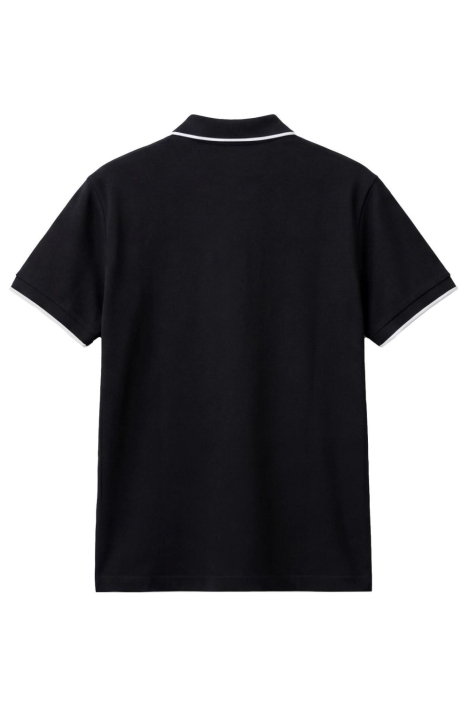 Antony Morato zwarte heren polo | Achteraanzicht