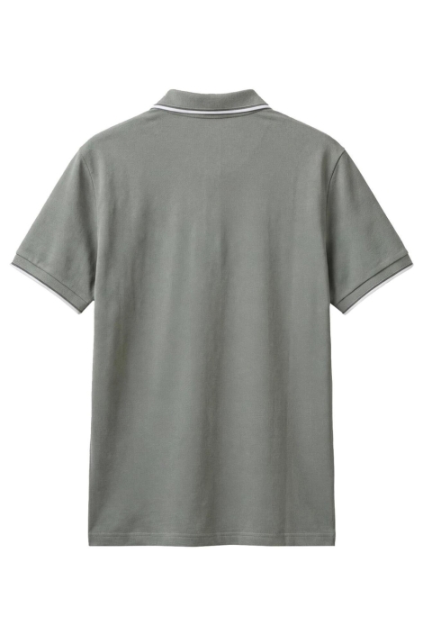 Antony Morato groene heren polo | Achteraanzicht
