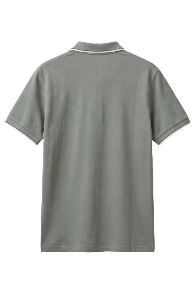 Antony Morato groene heren polo | Achteraanzicht
