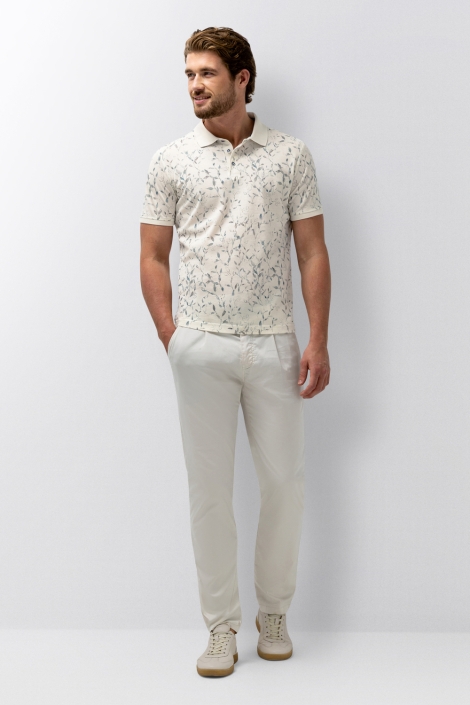 State of Art beige heren polo | Model