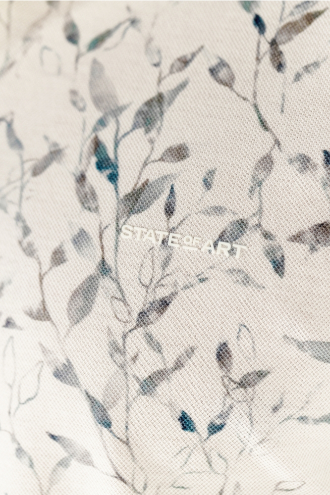 State of Art beige heren polo | Unique Selling Point