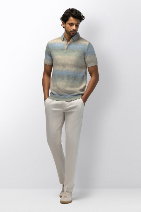 State of Art ecru heren polo | Model