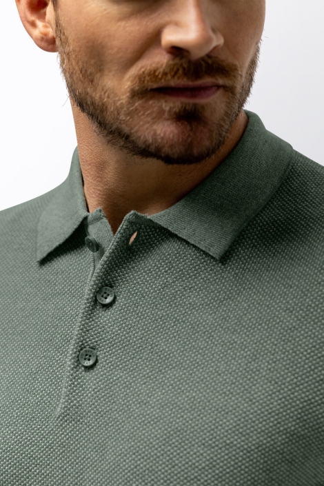 State of Art groene heren polo | Unique Selling Point