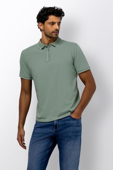 State of Art Polo PIQUE POLO MET 3D RUBBERPRINT 46116431 3400