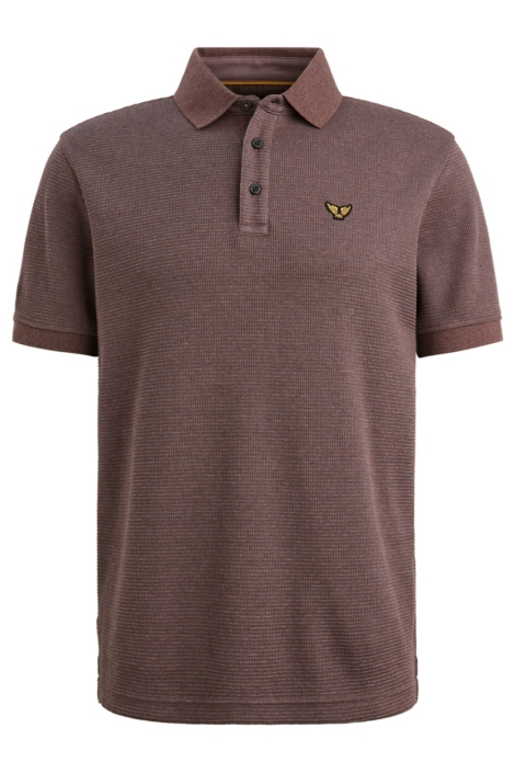 PME legend paarse heren polo | Vooraanzicht