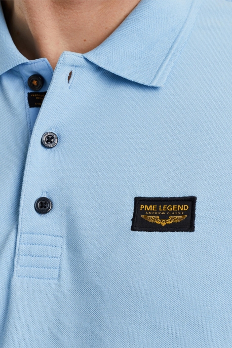 PME legend blauwe heren polo | Kleurstaal