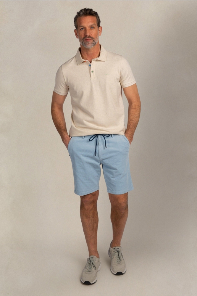 NZA ecru heren polo | Model