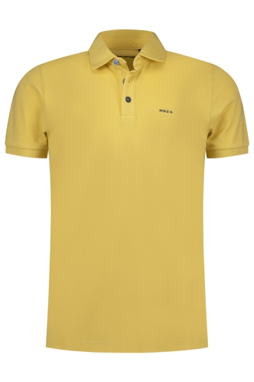 NZA polo short sleeve Geel