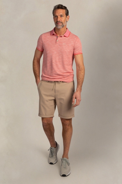 NZA rode heren polo | Model