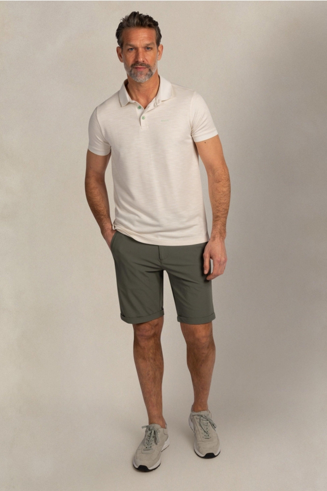 NZA ecru heren polo | Model