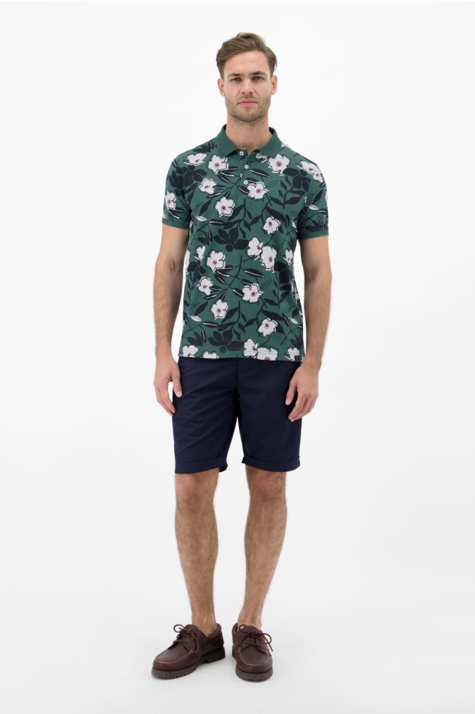 Lerros groene heren polo | Model