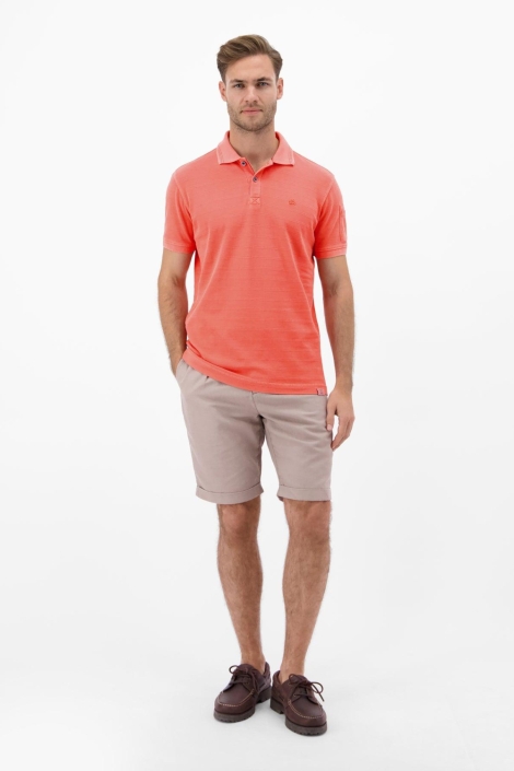 Lerros oranje heren polo | Model
