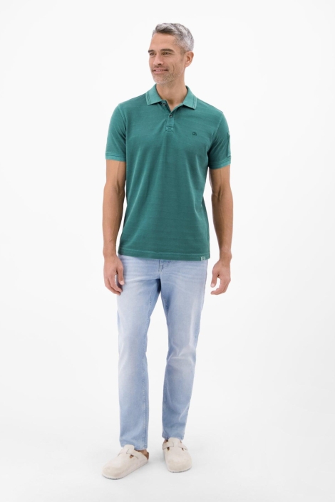 Lerros groene heren polo | Model