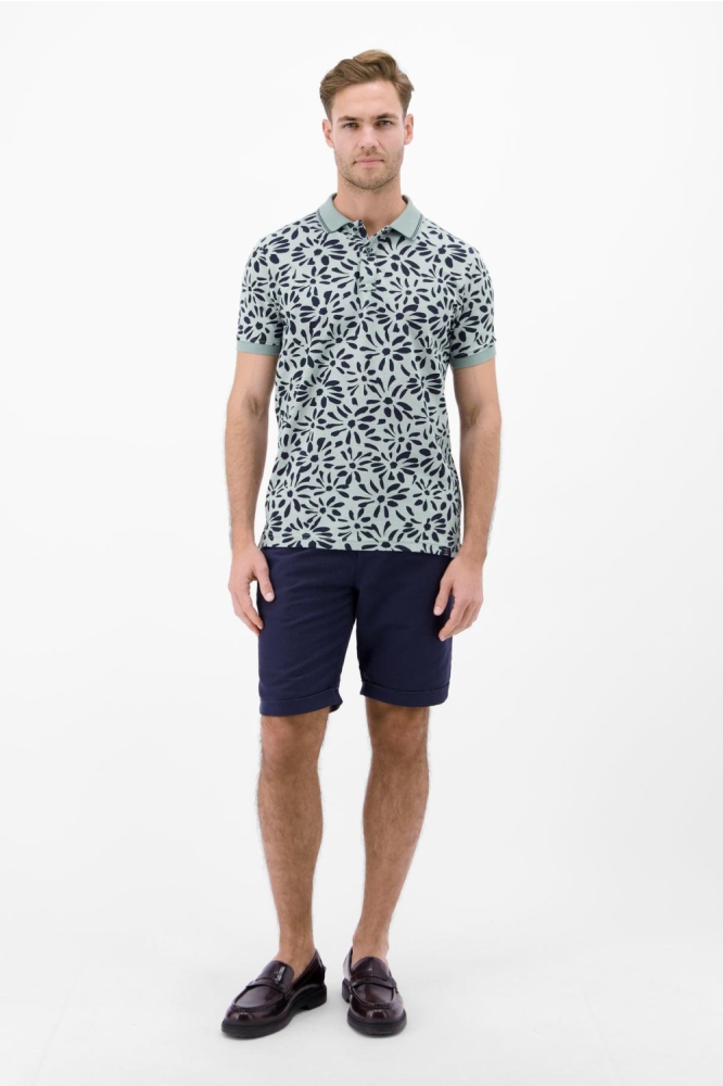 Lerros groene heren polo | Model