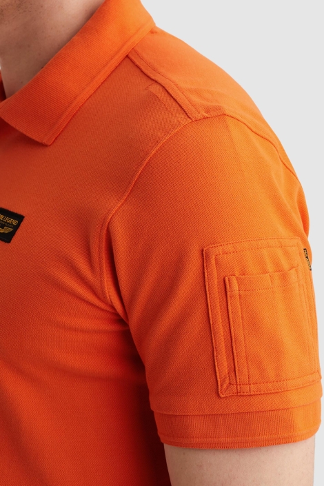 PME legend oranje heren polo | Kleurstaal