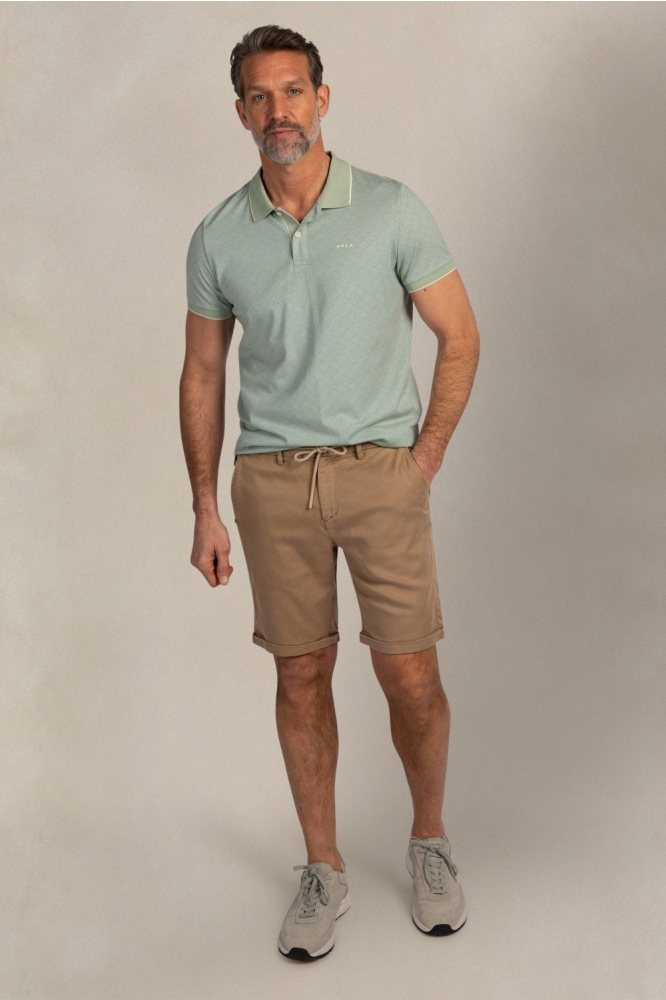 NZA groene heren polo | Model