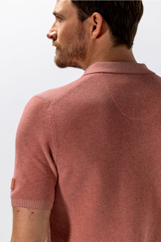 State of Art oranje heren polo | Kleurstaal