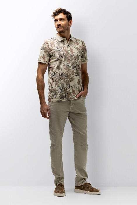 State of Art ecru heren polo | Model