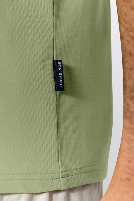 State of Art groene heren polo | Kleurstaal