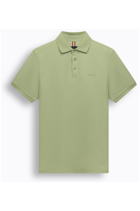 State of Art groene heren polo | Vooraanzicht