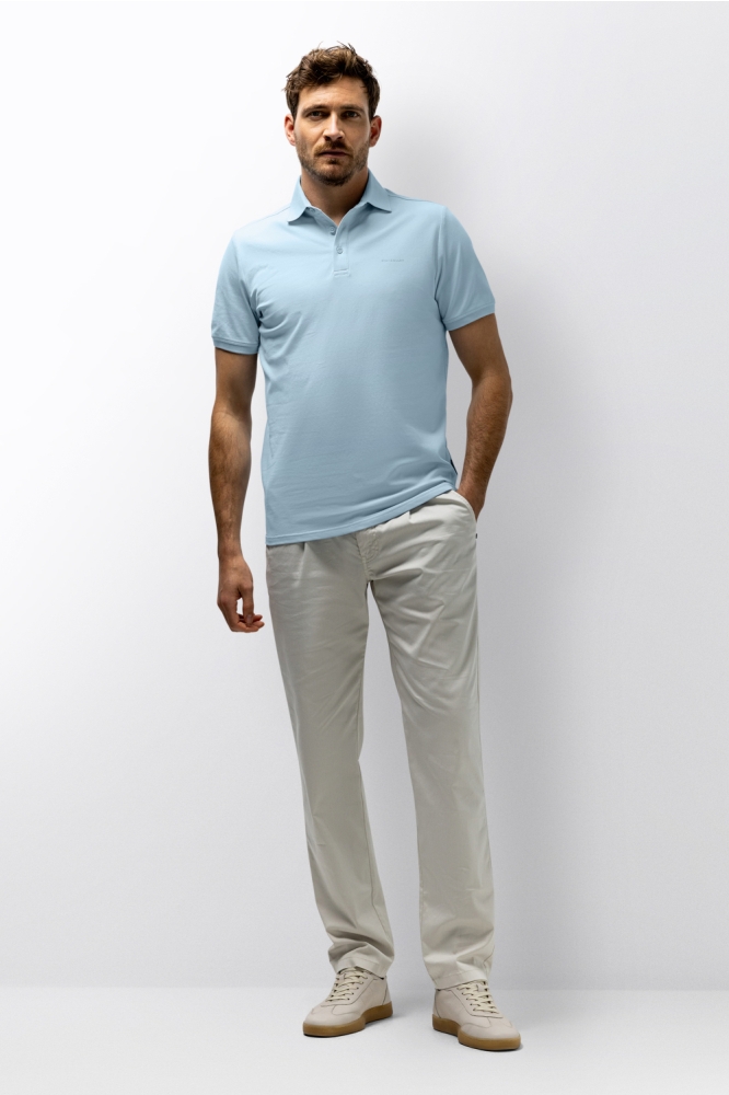 State of Art blauwe heren polo | Model