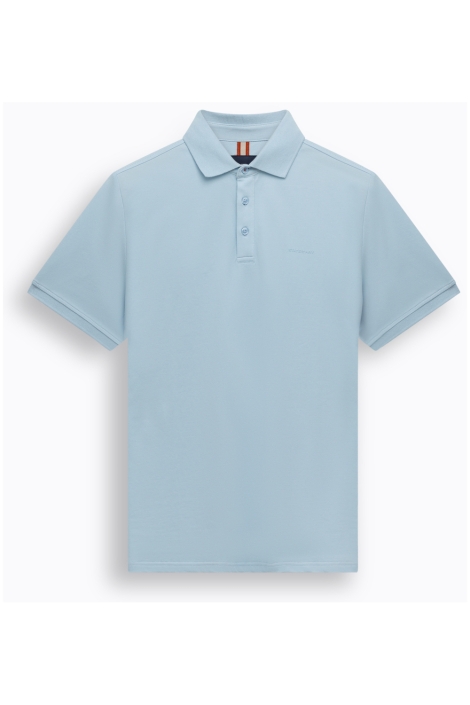 State of Art blauwe heren polo | Vooraanzicht