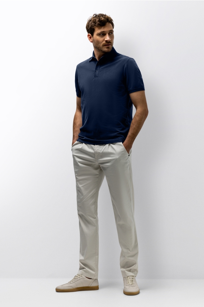 State of Art blauwe heren polo | Model