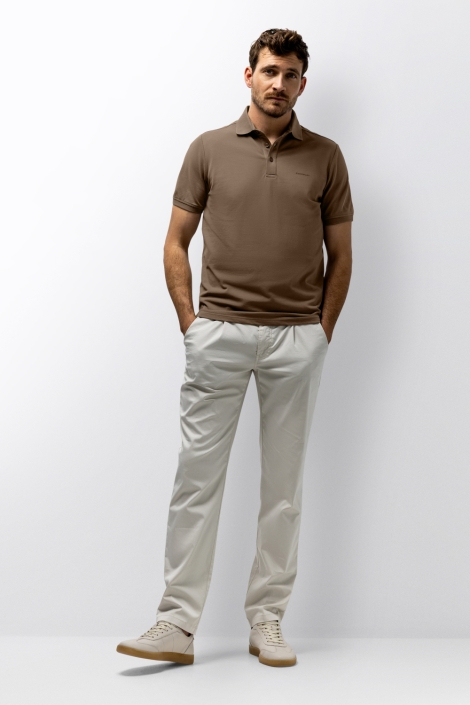 State of Art bruine heren polo | Model