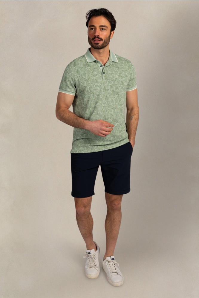 NZA groene heren polo | Model