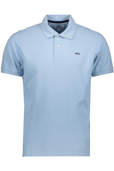 McGregor blauwe heren polo | Vooraanzicht