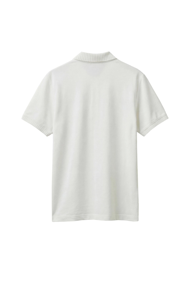 Antony Morato witte heren polo | Achteraanzicht