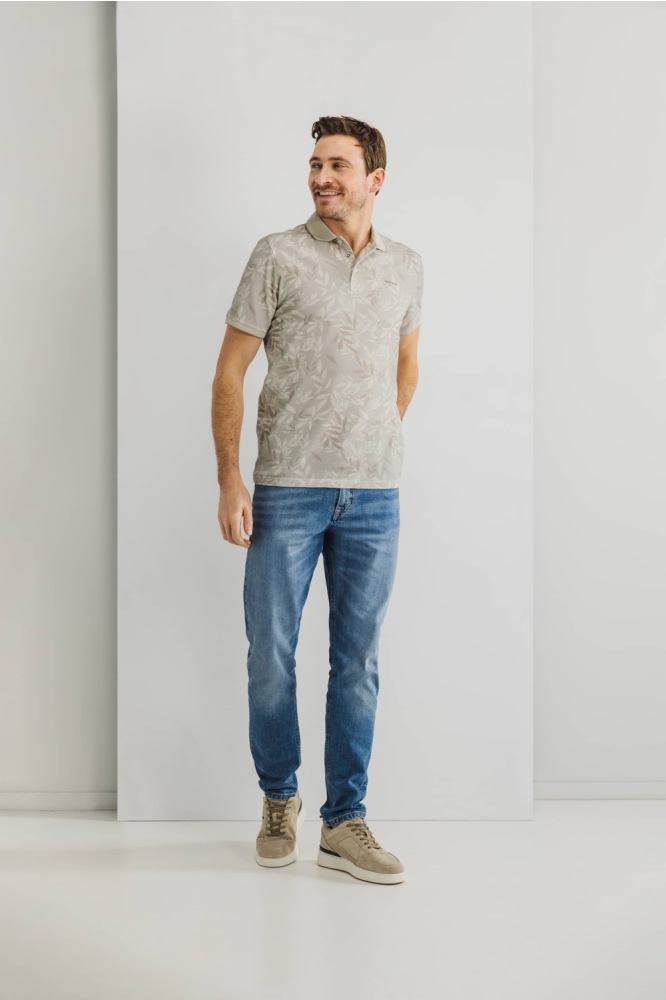 State of Art beige heren polo | Model