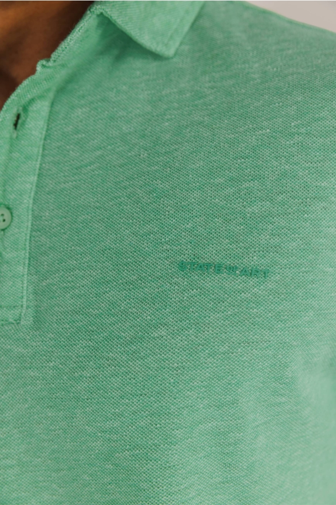 State of Art groene heren polo | Kleurstaal