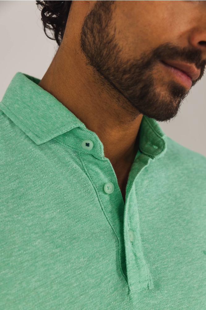 State of Art groene heren polo | Unique Selling Point