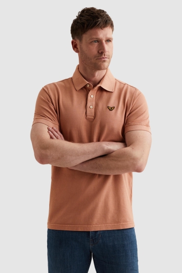 PME legend Polo POLO MET GARMENT DYE WASSING EN TAILWING LOGO PPSS2604850 3031