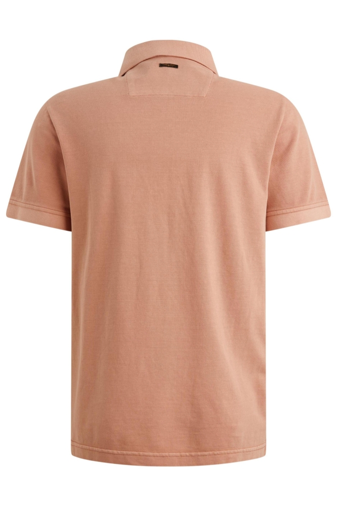 PME legend roze heren polo | Achteraanzicht