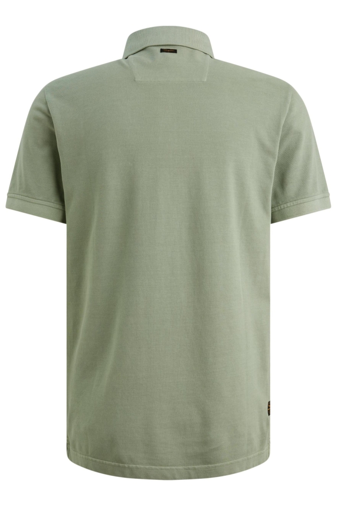 PME legend groene heren polo | Achteraanzicht