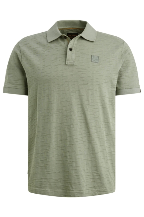 PME legend groene heren polo | Vooraanzicht