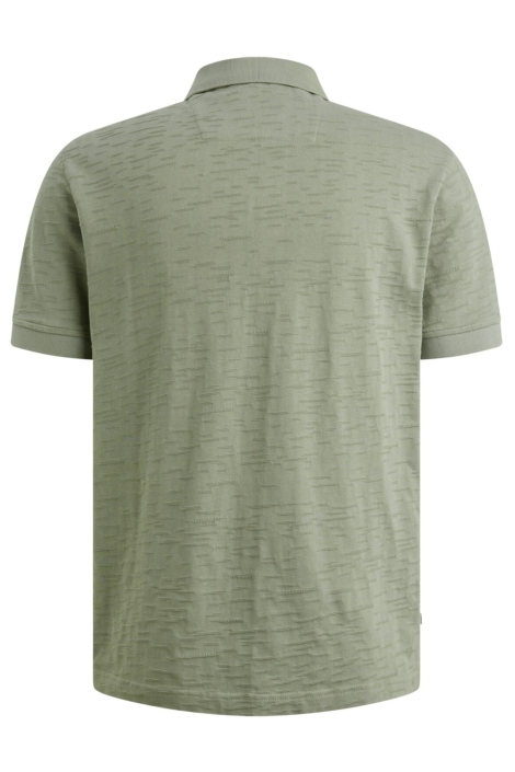 PME legend groene heren polo | Achteraanzicht