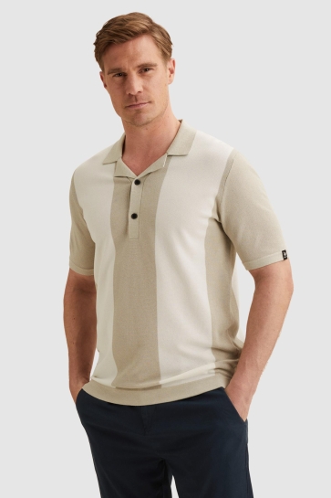 Vanguard Polo KNITWEAR POLO MET BREDE STREEP VPSS2604866 8265